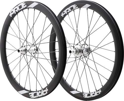 Pride Racing-Paire De Roues Pride Gravity Exp Ud Matt V Brake Moyeux Polish-0