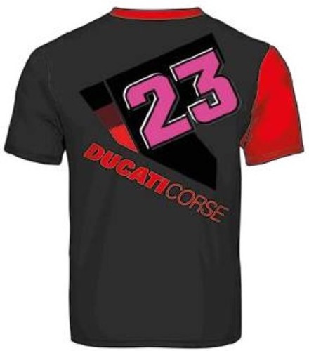 DUCATI CORSE-T Shirt Enea Bastianini 23 Dual Ducati Corse Officiel Motogp-1