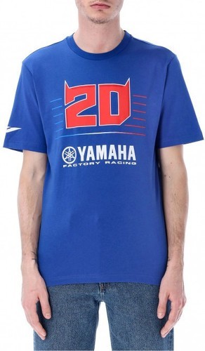 YAMAHA FACTORY RACING TEAM-T-shirt Fabio Quartararo Dual Yamaha Factory Big 20 Officiel MotoGP-image-1