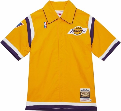 Mitchell & Ness-Authentic Shooting Shirt La Lakers 96 97 Shaquille O'Neal-0