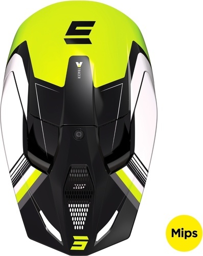 Shot Race Gear-Casque Shot Race Tracer Neon-2