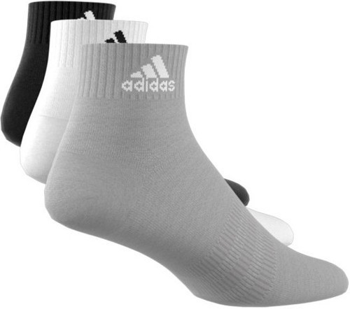 adidas Performance-Socquettes matelassées Sportswear (3 paires)-3