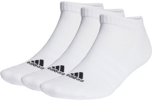 adidas Performance-Chaussettes basses Adidas x3 Blanc-image-1