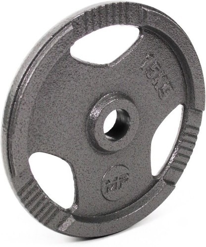 Muscle Power-Muscle Power Disque en fonte 50 Mm 15 Kg-0