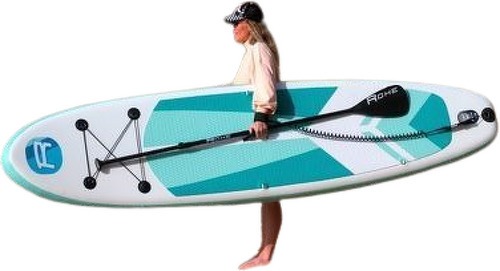 ROHE-Stand Up Paddle Gonflable Indiana Green Rohe 10'6'' (320Cm) 30'' (76Cm) 6'' (15Cm) Avec Pompe, Pagaie, Leash Et Sac De Transport-1