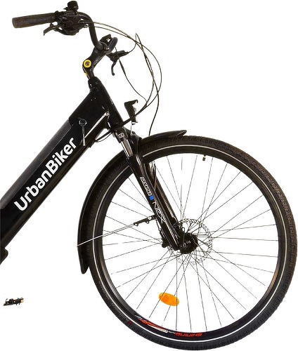 URBANBIKER-Vélo de ville électrique Urbanbiker Sidney 23, noir 26", Moteur arrière 250W, 540 Wh (36 V 15 Ah)-2