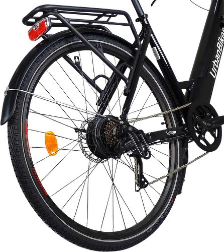 URBANBIKER-Vélo de ville électrique Urbanbiker Sidney 23, noir 26", Moteur arrière 250W, 540 Wh (36 V 15 Ah)-3