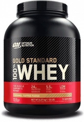 Optimum Nutrition-100% Whey Gold (2,27Kg) [CARAMEL]-0