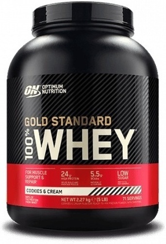 Optimum Nutrition-100% Whey Gold (2,27Kg) [COOKIES]-0