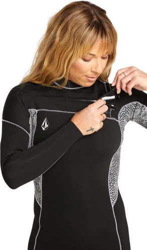VOLCOM-Combinaison 2 Mm À Manches Longues Avec Zip Poitrine-3