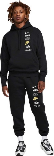 NIKE-Sweat à capuche Nike Sportswear Club Fleece+ noir-3