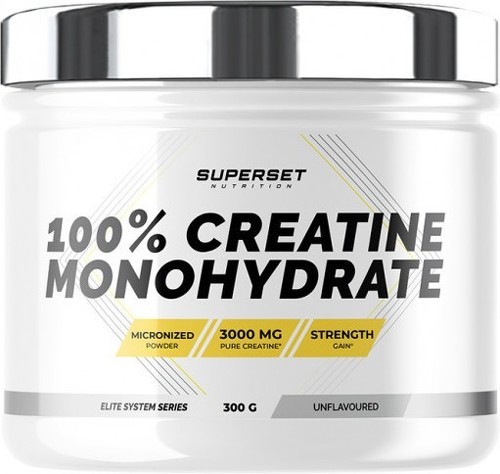 Superset Nutrition-100% Creatine Monohydrate (300g)-0