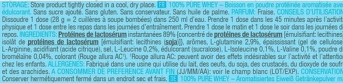 Biotech USA-100% Pure Whey (1Kg) | Fraise | Whey protéine-1