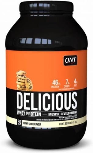 QNT-Delicious Whey Protein Powder (908g) [COOKIES]-0