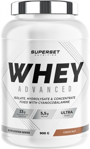 Superset Nutrition-Programme Fitness Energie: 100% Whey Proteine Advanced (900g) [CHOCONUT] + No Pump Xtreme [MOJITO]-2