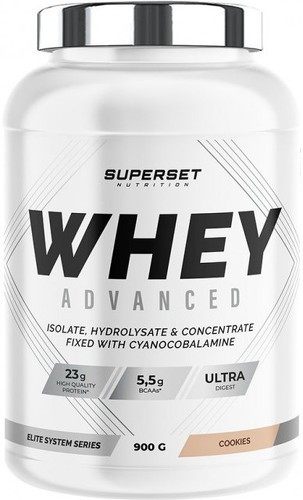 Superset Nutrition-Programme Fitness Energie: 100% Whey Proteine Advanced (900g) [COOKIES] + No Pump Xtreme [MOJITO]-2