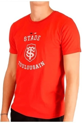 STADE TOULOUSAIN-T-SHIRT HOMME TIGER ROUGE - STADE TOULOUSAIN-3