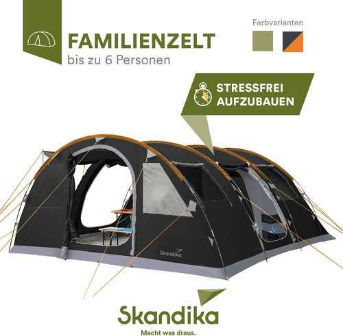 Skandika-Skandika Tente Tunnel Gotland 6 Sleeper Protect-1
