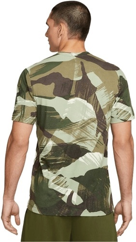 NIKE-T-shirt Nike Dri-FIT Camo AOP vert-1