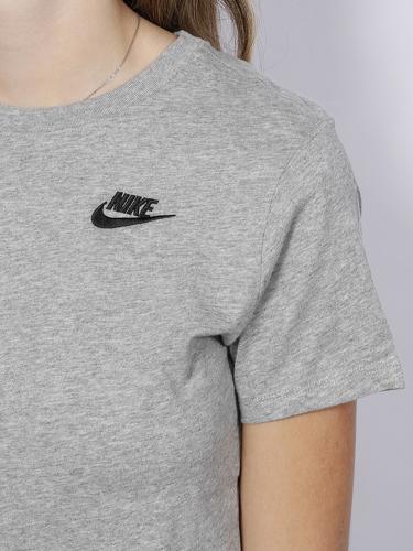 NIKE-T-shirt femme Nike Sportswear Club Essentials gris-3