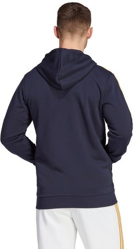 adidas Performance-Veste à capuche entièrement zippée Real Madrid DNA-2