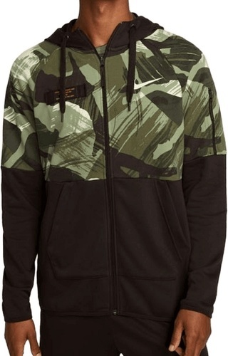 NIKE-Dri-FIT Fleece Camo Jacket-1