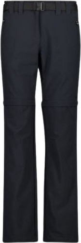 Cmp-CMP Pantalon Short Zip-Off Femme - Anthracite-image-1