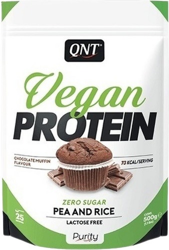 QNT-Vegan Protein (500g) [MUFFIN AU CHOCOLAT]-0