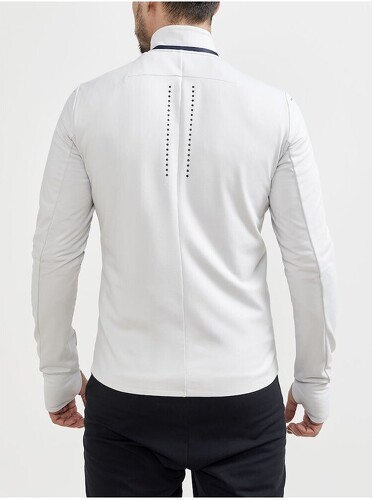 CRAFT-1/2 Zip Adv Subz Sweater Ecru / Ah 2021 - Veste de running-2