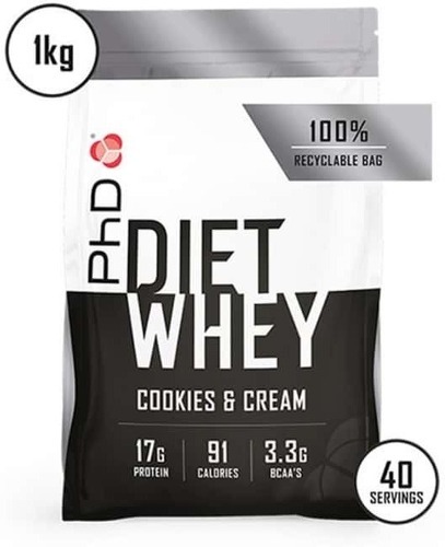 PHD-Diet Whey (1Kg) [COOKIES & CREAM]-0