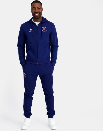 LE COQ SPORTIF-Sweat à capuche zippé Homme - FRANCE RUGBY-4