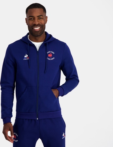 LE COQ SPORTIF-Sweat à capuche zippé Homme - FRANCE RUGBY-2