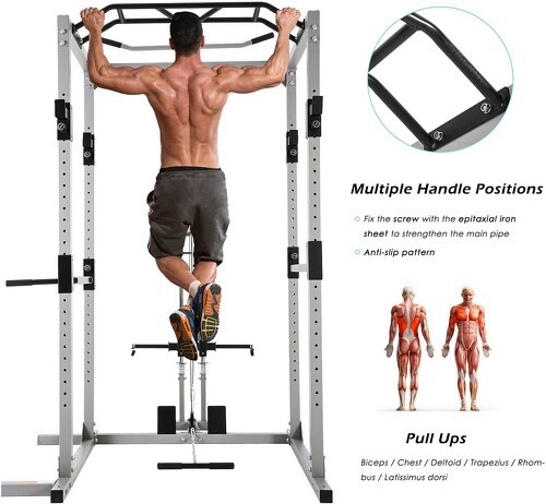 ISE-ISE Cage de Musculation Power Rack  / SY-1055-3