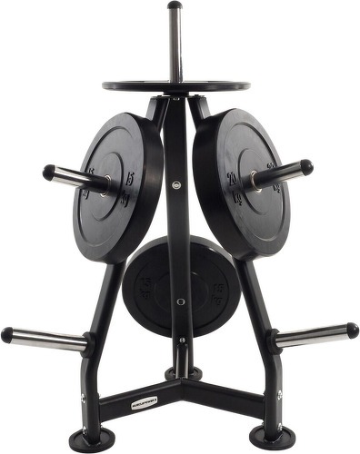 Muscle Power-Support de stockage Muscle Power pour plaques olympiques à butoirs-1