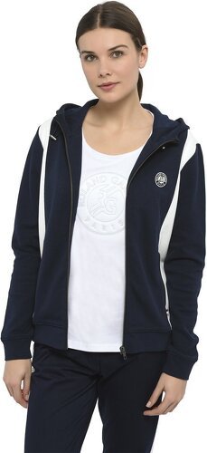 ROLAND-GARROS-Sweat À Capuche Bandes Hes Roland Garros Marine-0