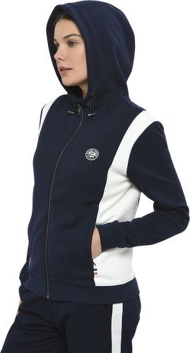 ROLAND-GARROS-Sweat À Capuche Bandes Hes Roland Garros Marine-3