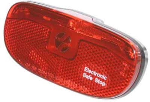 SPANNINGA-Éclairage à dynamo arrière sur porte-bagage avec option stop entraxe Spanninga Safe-0