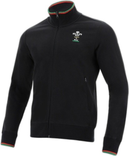 MACRON-Sweatshirt full zip Pays de Galles Rugby XV WRC Merch CA LF-image-1