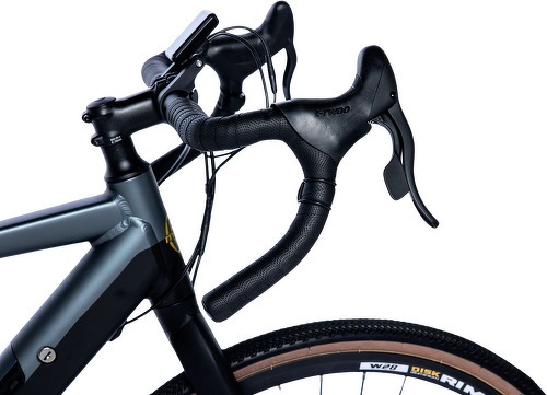 MOMABIKES-Velo Electrique E Gravel 28Pro, Equipped Full Shimani, 8 Vitesses , Freins À Disques Tektro, Bat. Ion Lithium Intégrée Et Amovible De 36V 10Ah-3
