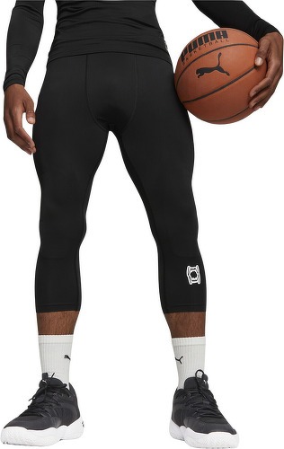 PUMA-Legging 3/4 Puma Hoops Team Baselayer-2