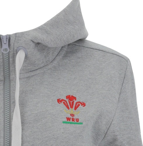 MACRON-Sweatshirt À Capuche Full Zip Pays De Galles Rugby Xv Merch Ca Lf-2