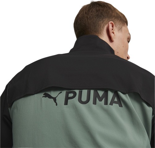 PUMA-Veste De Survêtement Zippé Puma Fit Woven-4