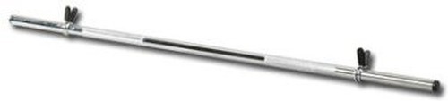 SPORTI FRANCE-Barre de musculation + 2 stop disques Sporti-0