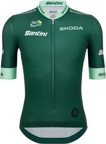 Santini-Maillot vert Pro-authentic Tour De France 2023-0