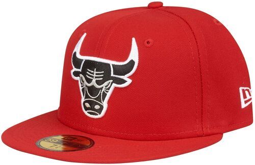NEW ERA-New Era 59Fifty Fitted Cap Nba Chicago Bulls Rouge-0