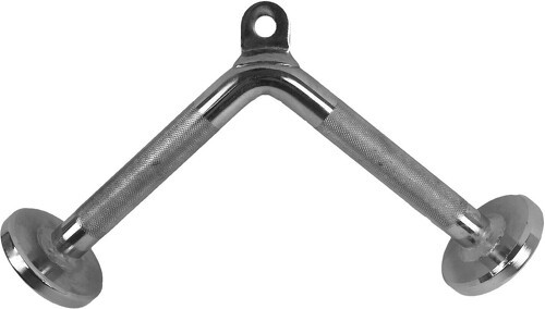 TUNTURI-Barre D'Exercice Triceps Pressdown Pour Appareil Musculation Chrome-0