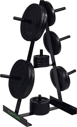 TUNTURI-Support De Rangement Rack Pour Disques Et Poids Diamètre 30Mm-1