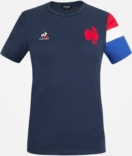 LE COQ SPORTIF-T-shirt présentation femme XV de France 2021/22-image-1