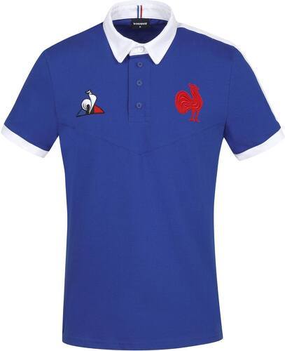 LE COQ SPORTIF-POLO RUGBY FRANCE RUGBY 2020/2021 ADULTE - LE COQ SPORTIF-image-1
