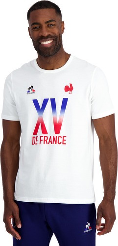 LE COQ SPORTIF-T-Shirt N°2 Blanc XV de France 2023/2024-image-1